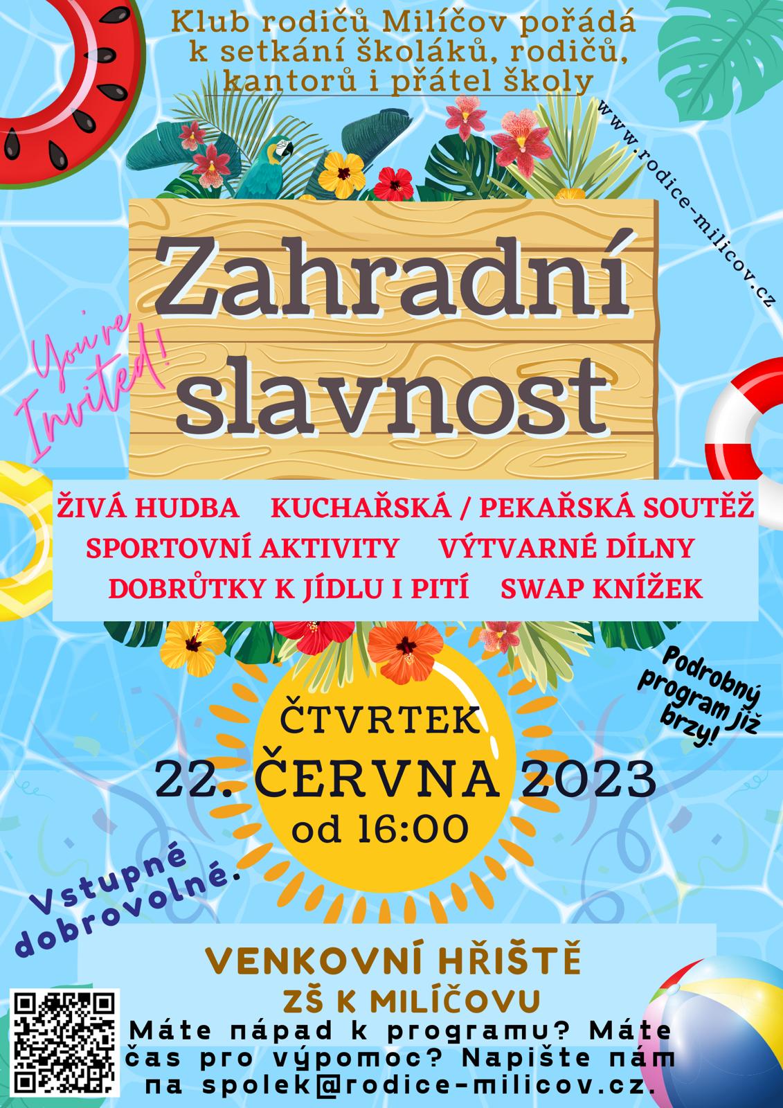 Zahradní slavnost 2023